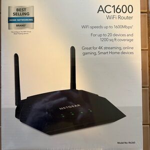 Netgear AC1600 WiFi Router - Black